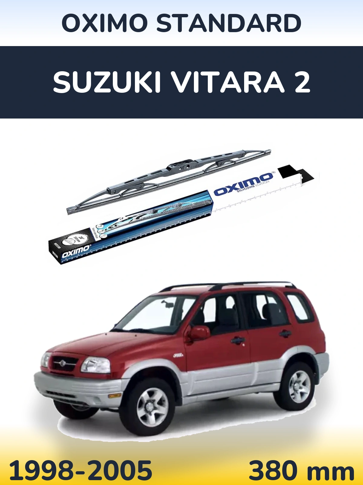 Ștergătoare Oximo Standard pentru Suzuki Vitara 2