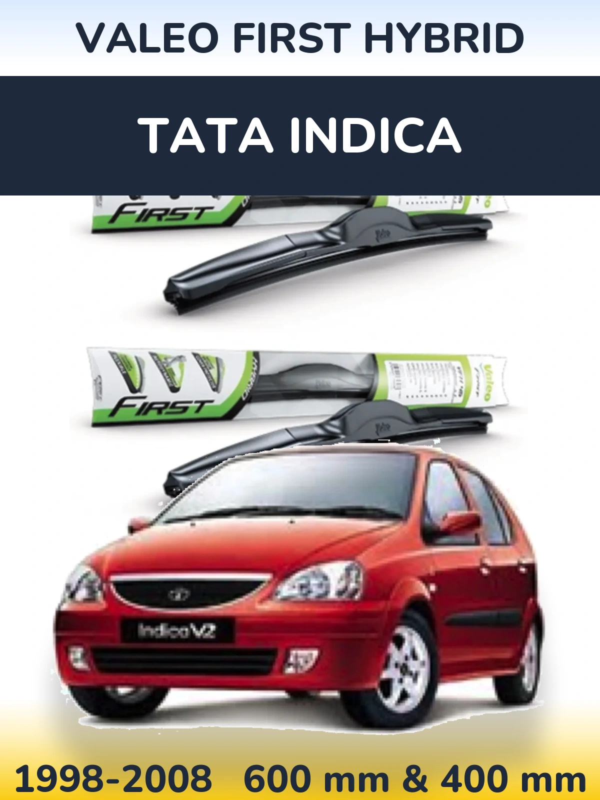 Ștergătoare Valeo First Hybrid pentru Tata Indica