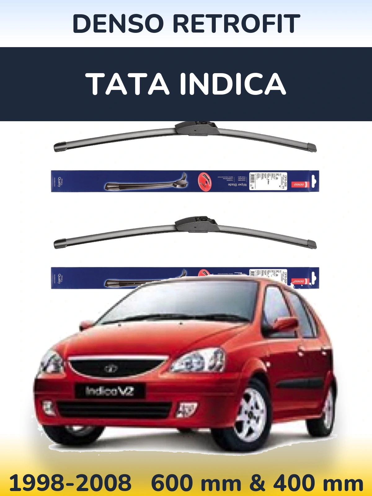 Ștergătoare Denso Retrofit pentru Tata Indica
