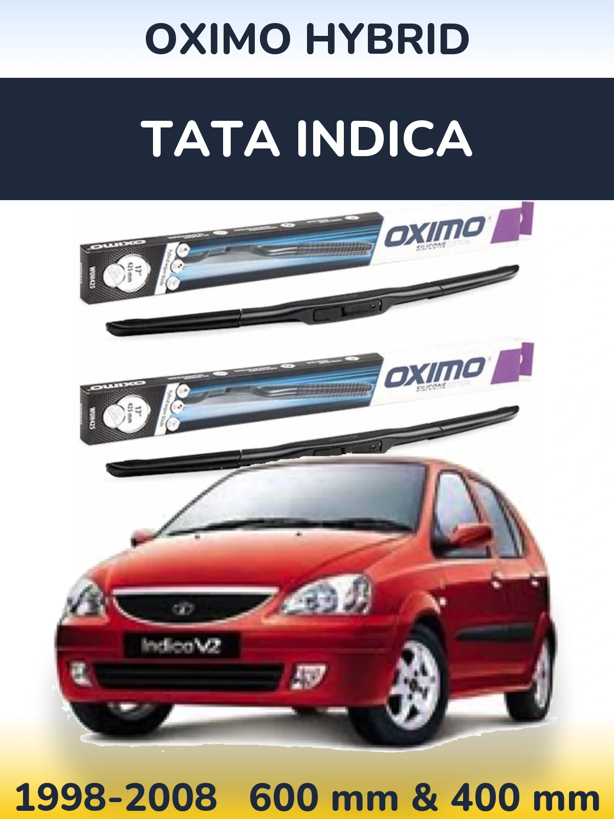 Ștergătoare Oximo Hybrid pentru Tata Indica