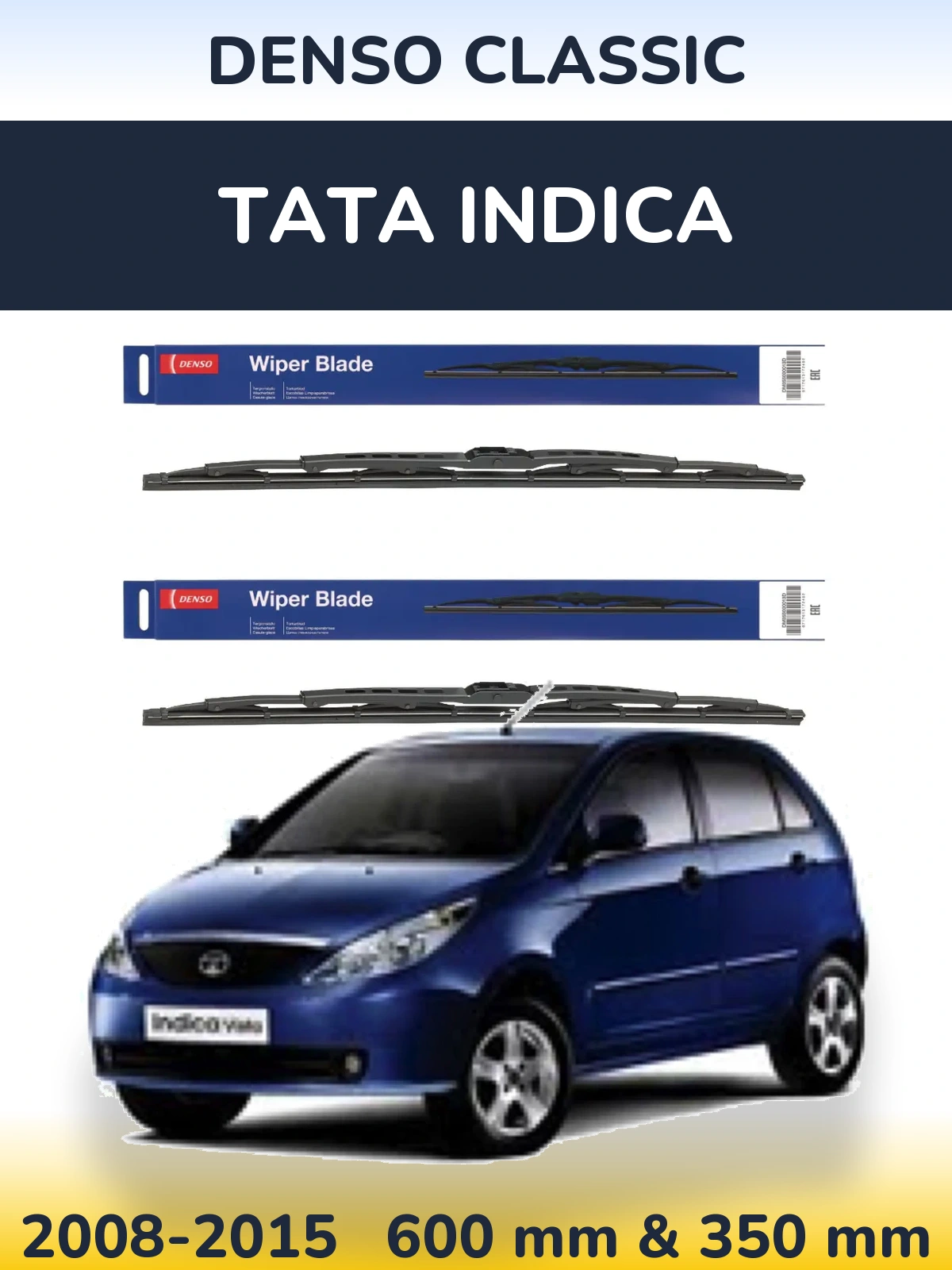 Ștergătoare Denso Classic pentru Tata Indica