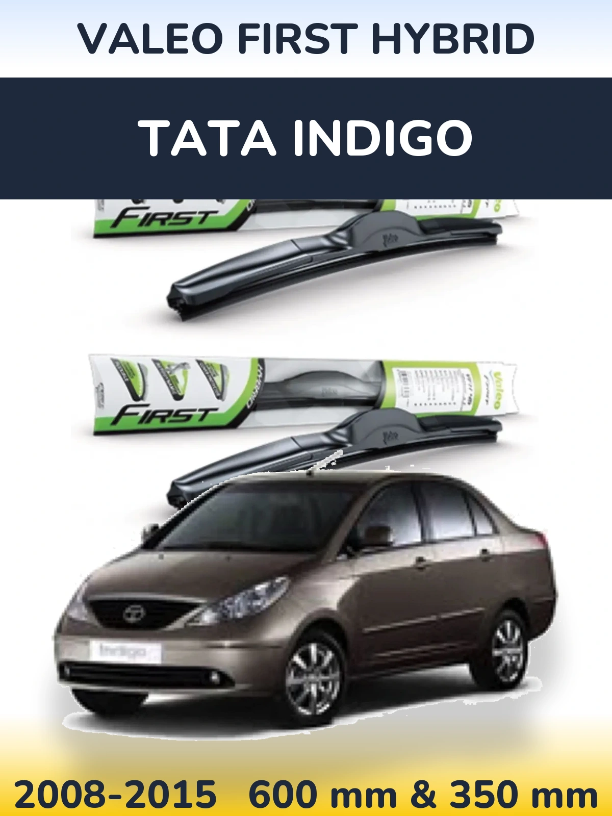 Ștergătoare Valeo First Hybrid pentru Tata Indigo