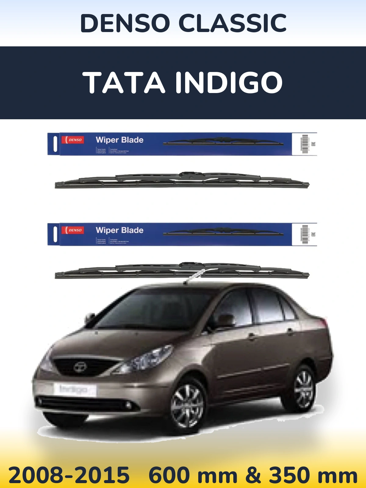 Ștergătoare Denso Classic pentru Tata Indigo