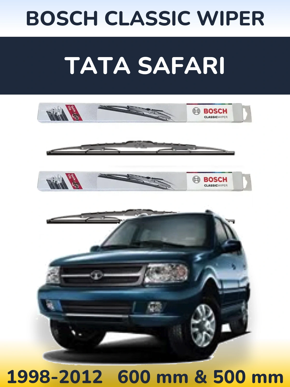 Ștergătoare BOSCH Classic Wiper pentru Tata Safari