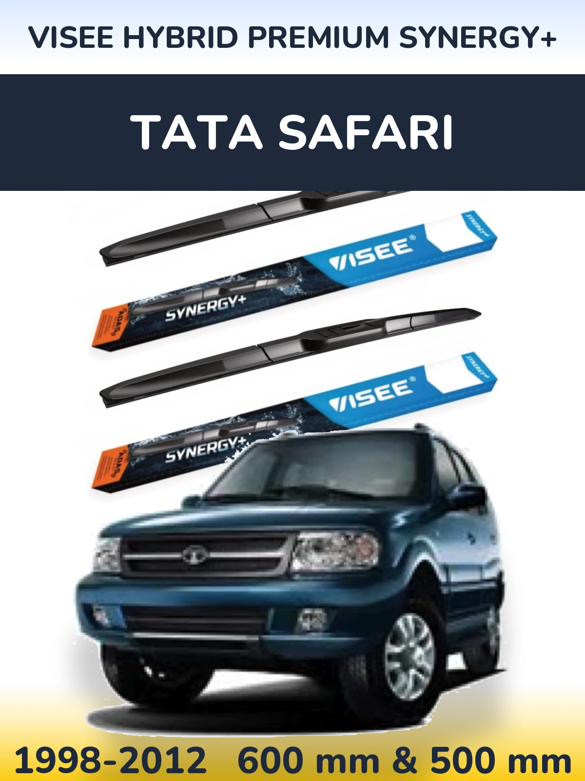 Ștergătoare VISEE HYBRID PREMIUM SYNERGY+ pentru Tata Safari