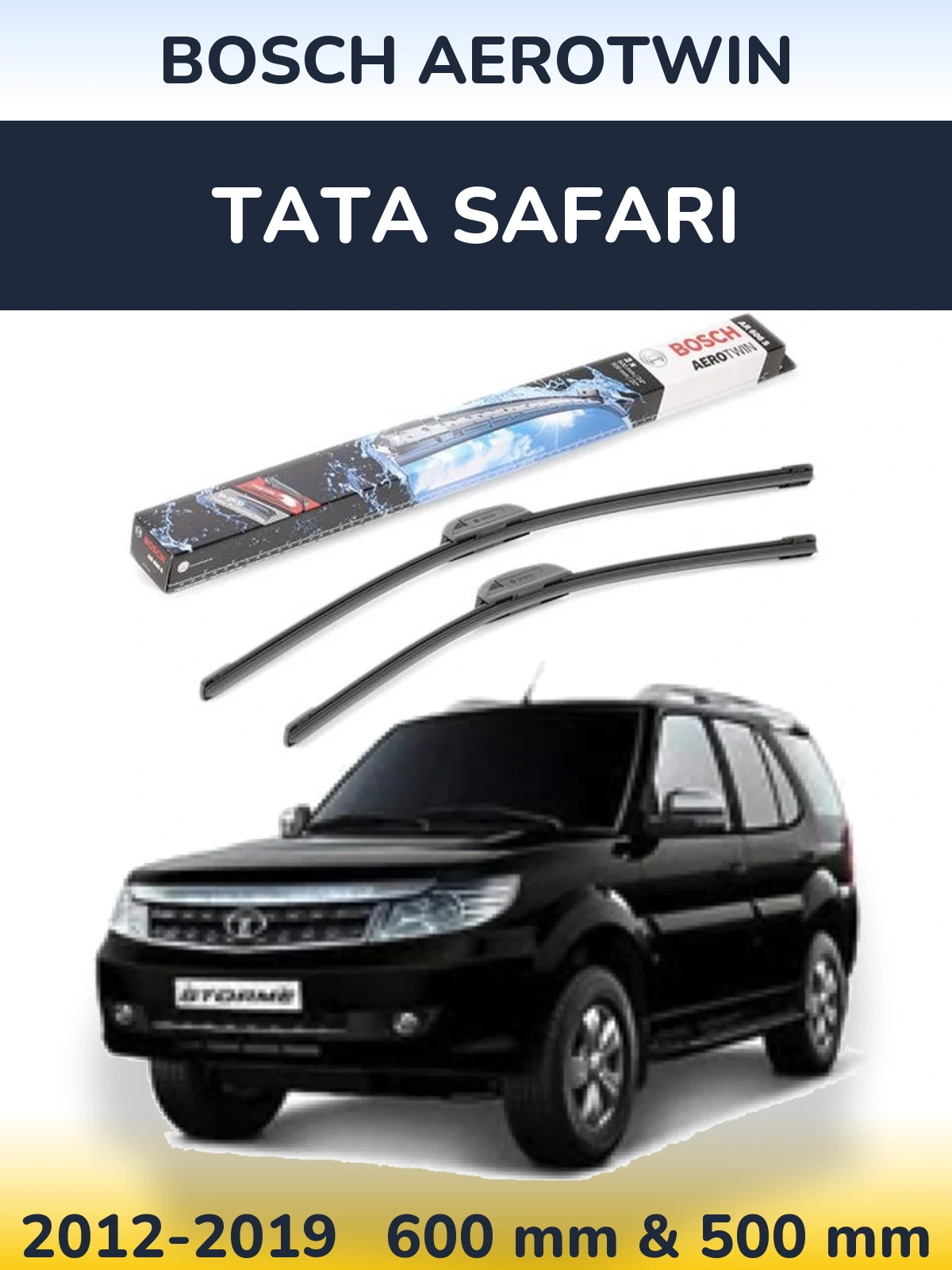 Ștergătoare BOSCH AeroTwin pentru Tata Safari