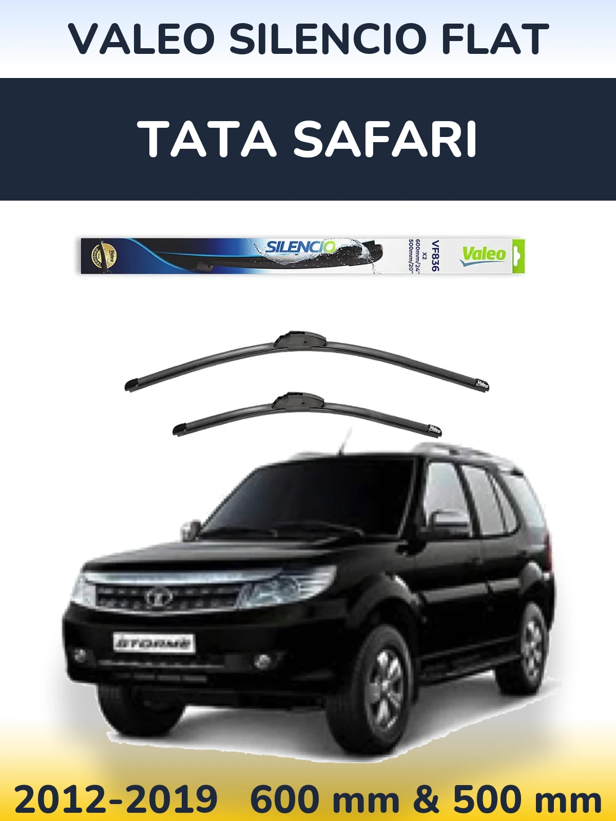 Ștergătoare Valeo Silencio Flat pentru Tata Safari