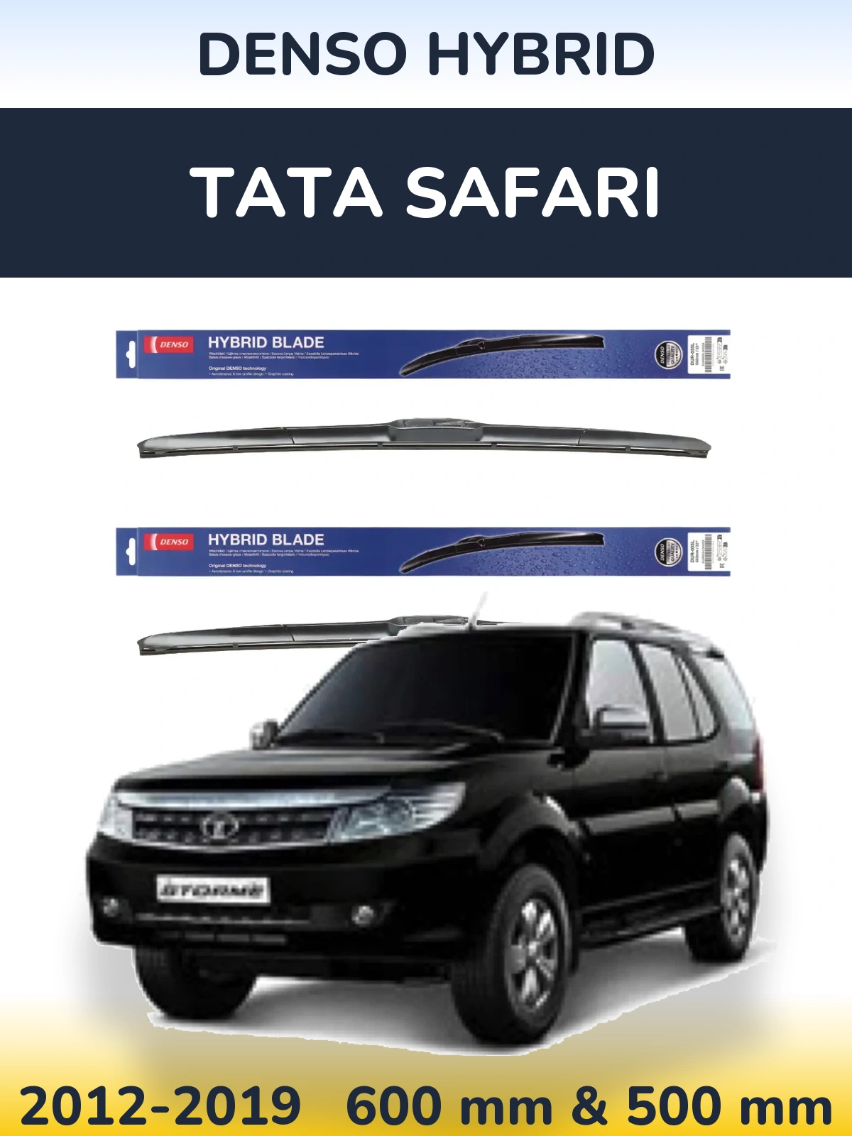 Ștergătoare Denso Hybrid pentru Tata Safari