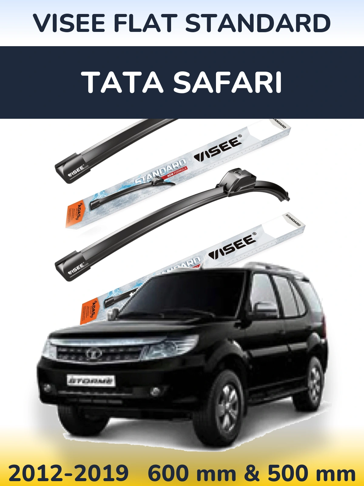 Ștergătoare VISEE FLAT STANDARD pentru Tata Safari