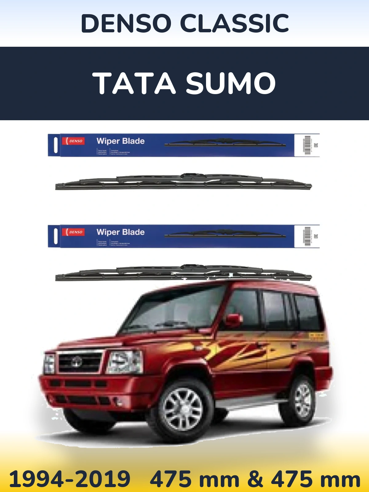 Ștergătoare Denso Classic pentru Tata Sumo