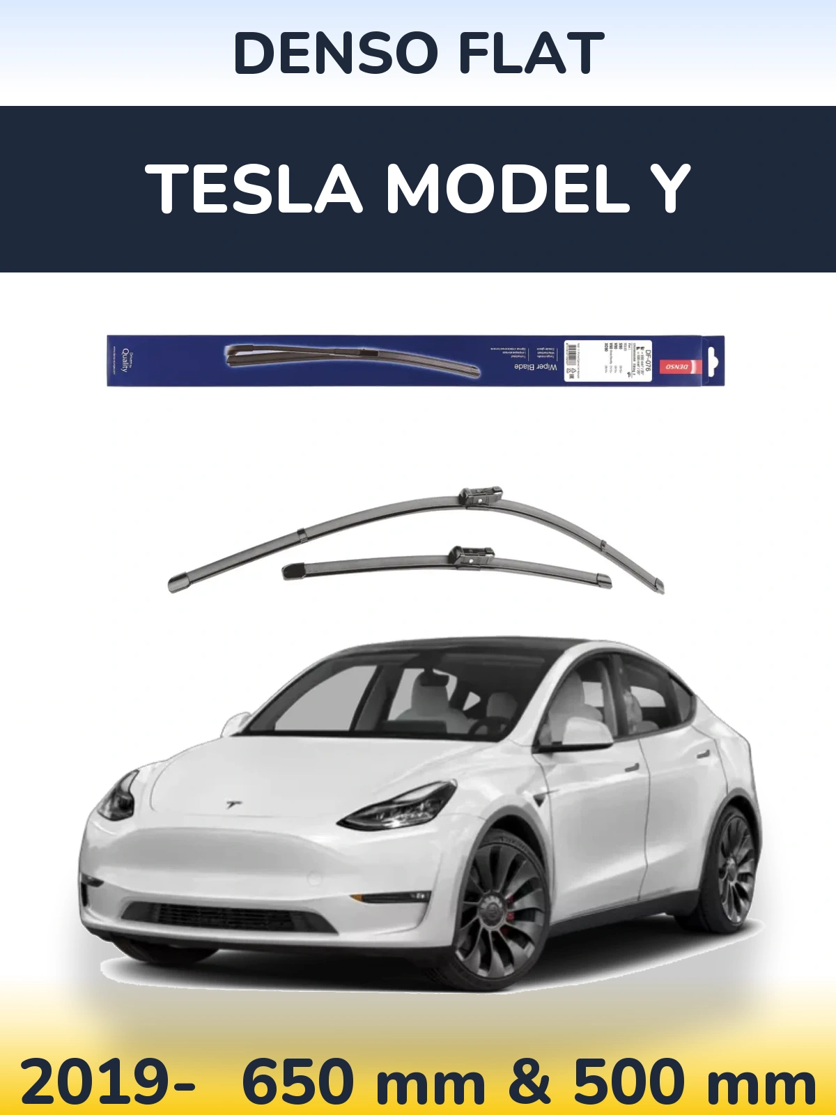 Ștergătoare Denso Flat pentru Tesla Model Y