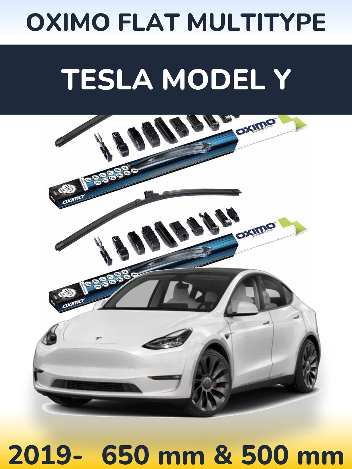 Ștergătoare Oximo Flat MultiTipe pentru Tesla Model Y