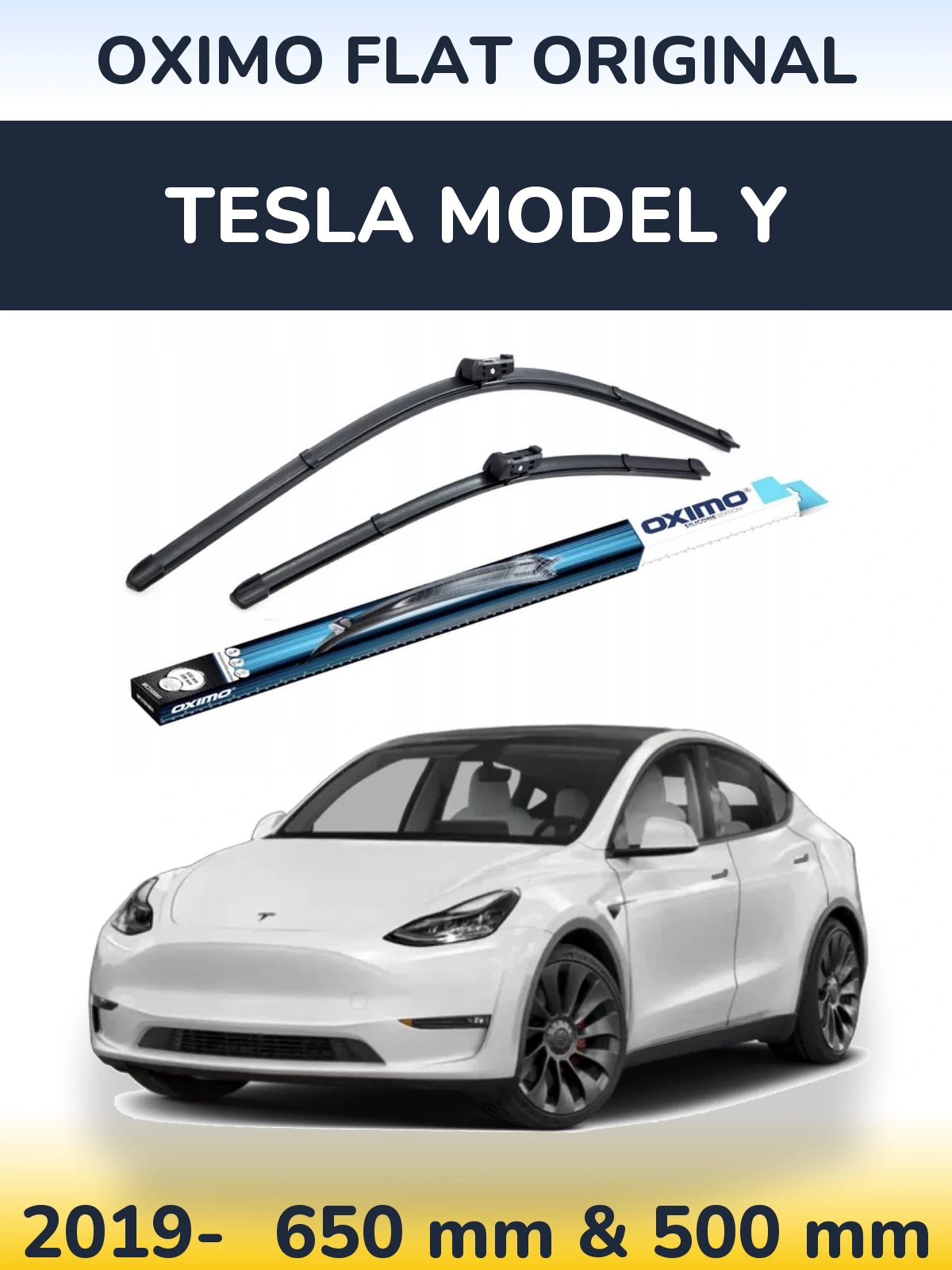 Ștergătoare Oximo Flat Original pentru Tesla Model Y