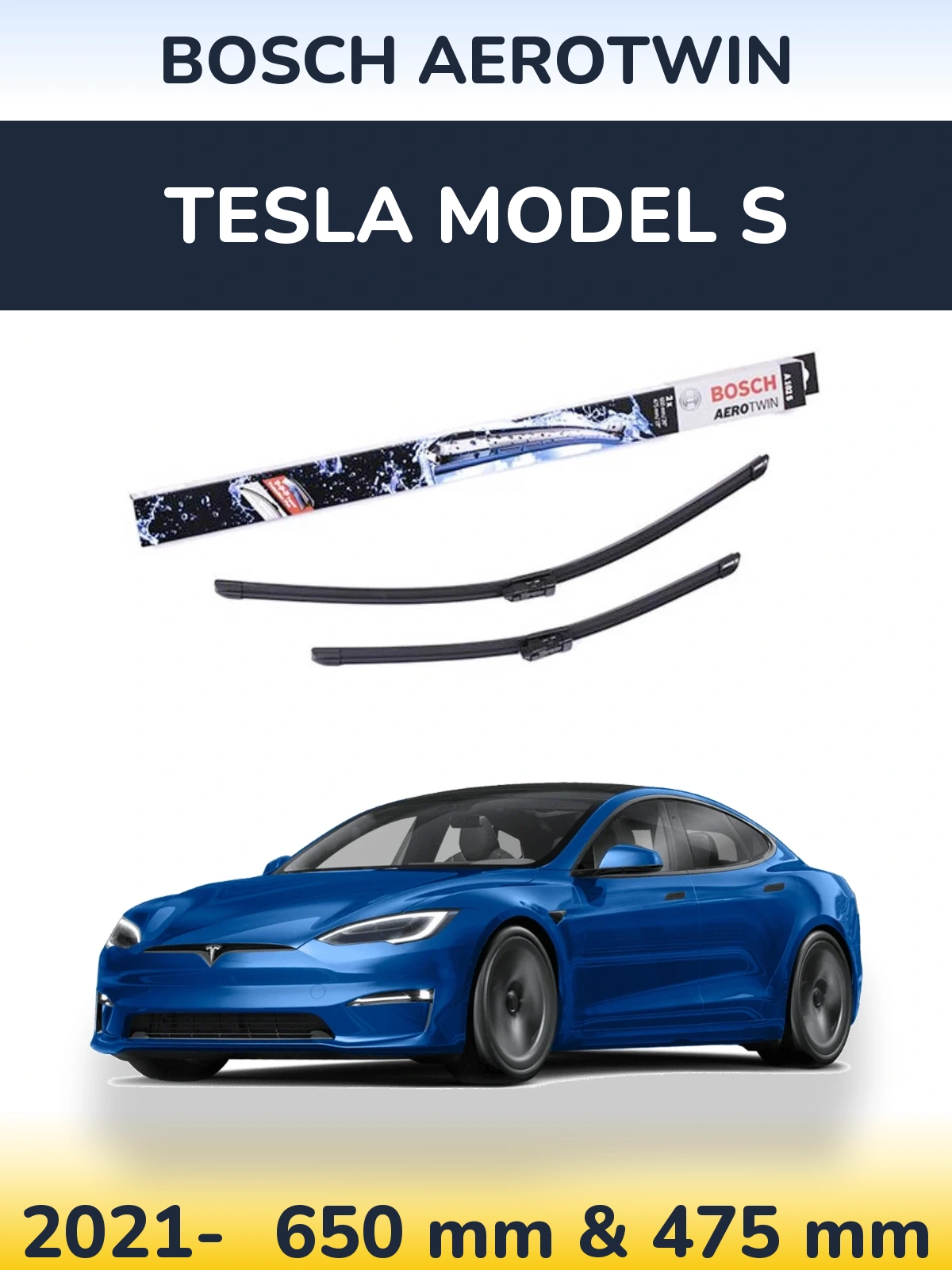 Ștergătoare BOSCH AeroTwin pentru Tesla Model S