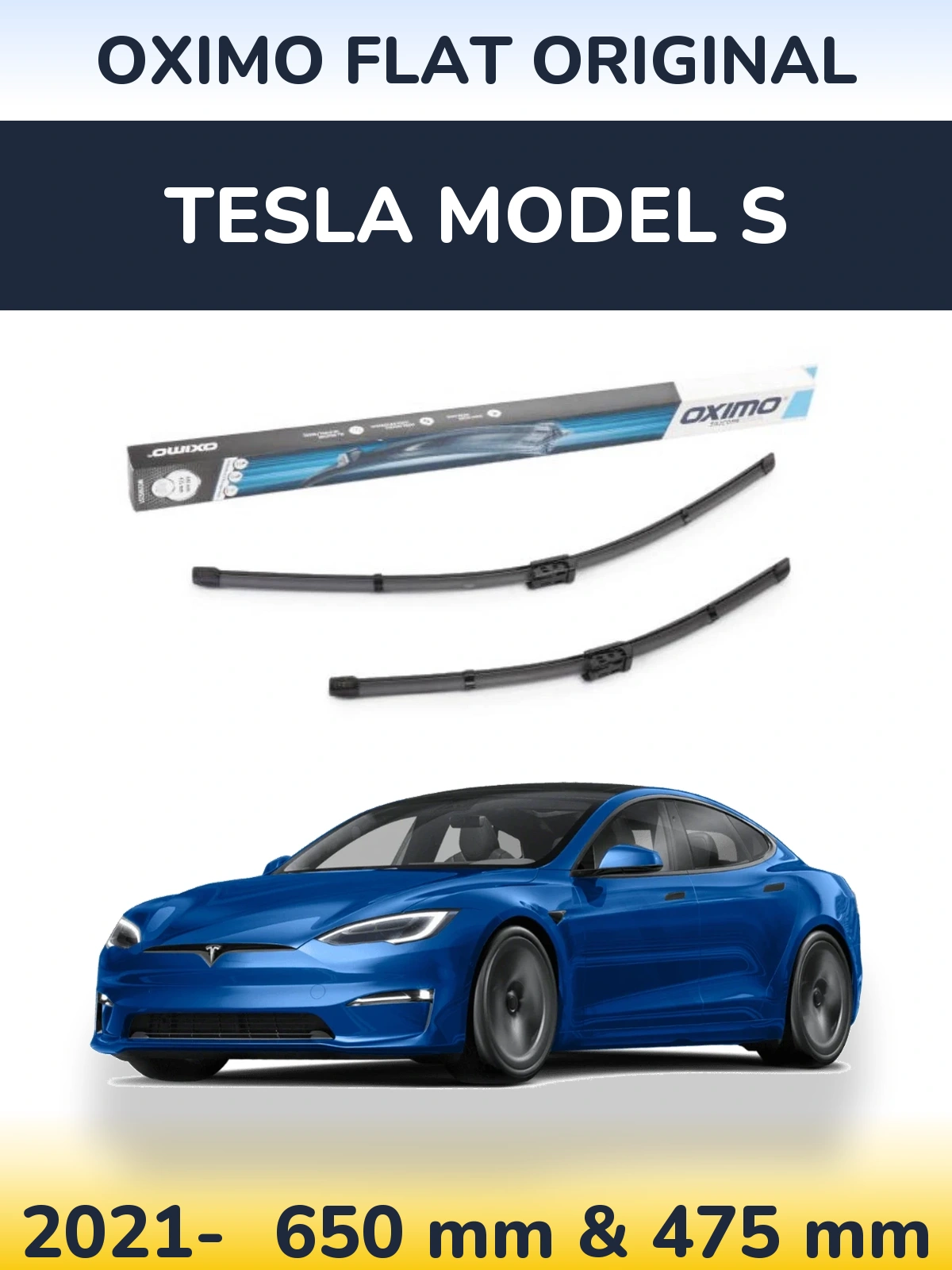 Ștergătoare Oximo Flat Original pentru Tesla Model S