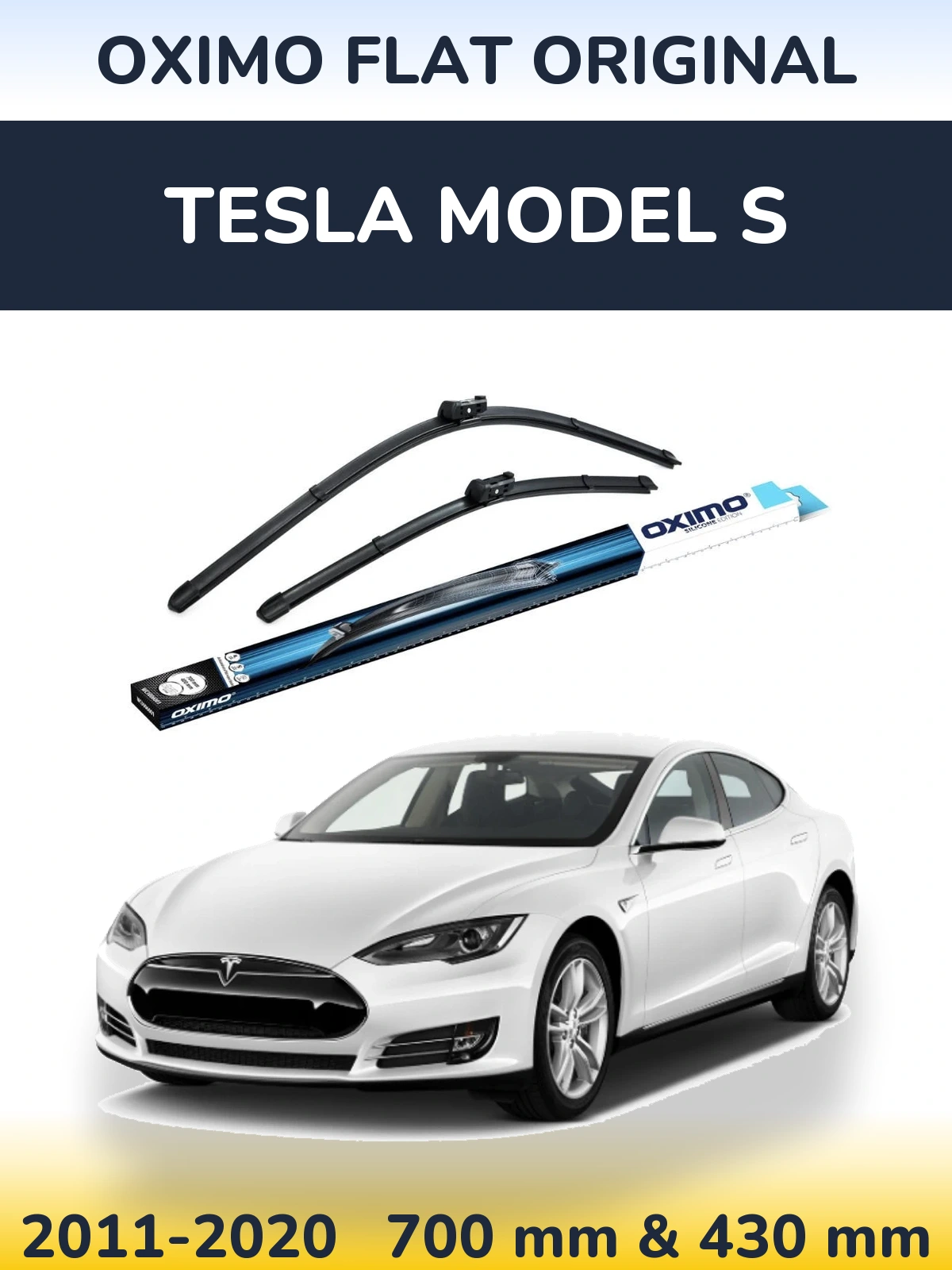 Ștergătoare Oximo Flat Original pentru Tesla Model S