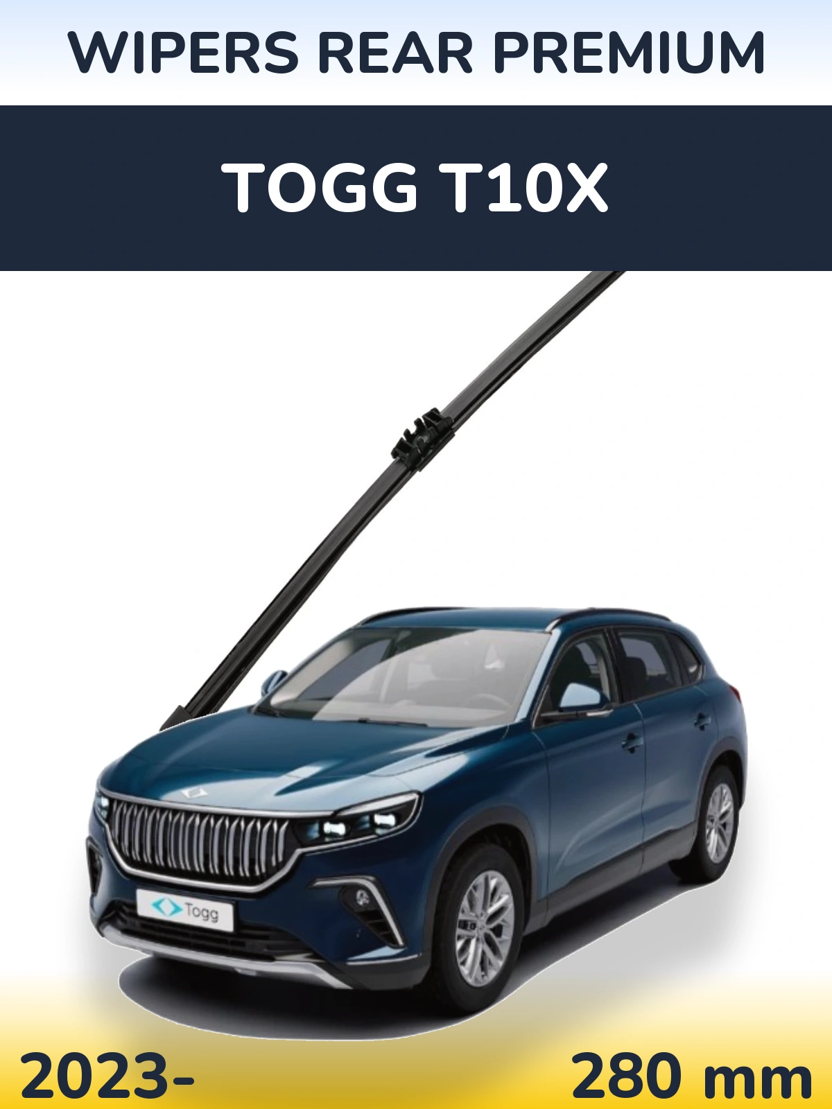 Ștergătoare WIPERS REAR PREMIUM pentru TOGG T10X