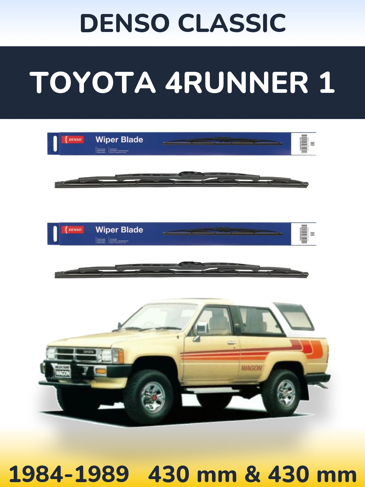 Ștergătoare Denso Classic pentru Toyota 4Runner 1