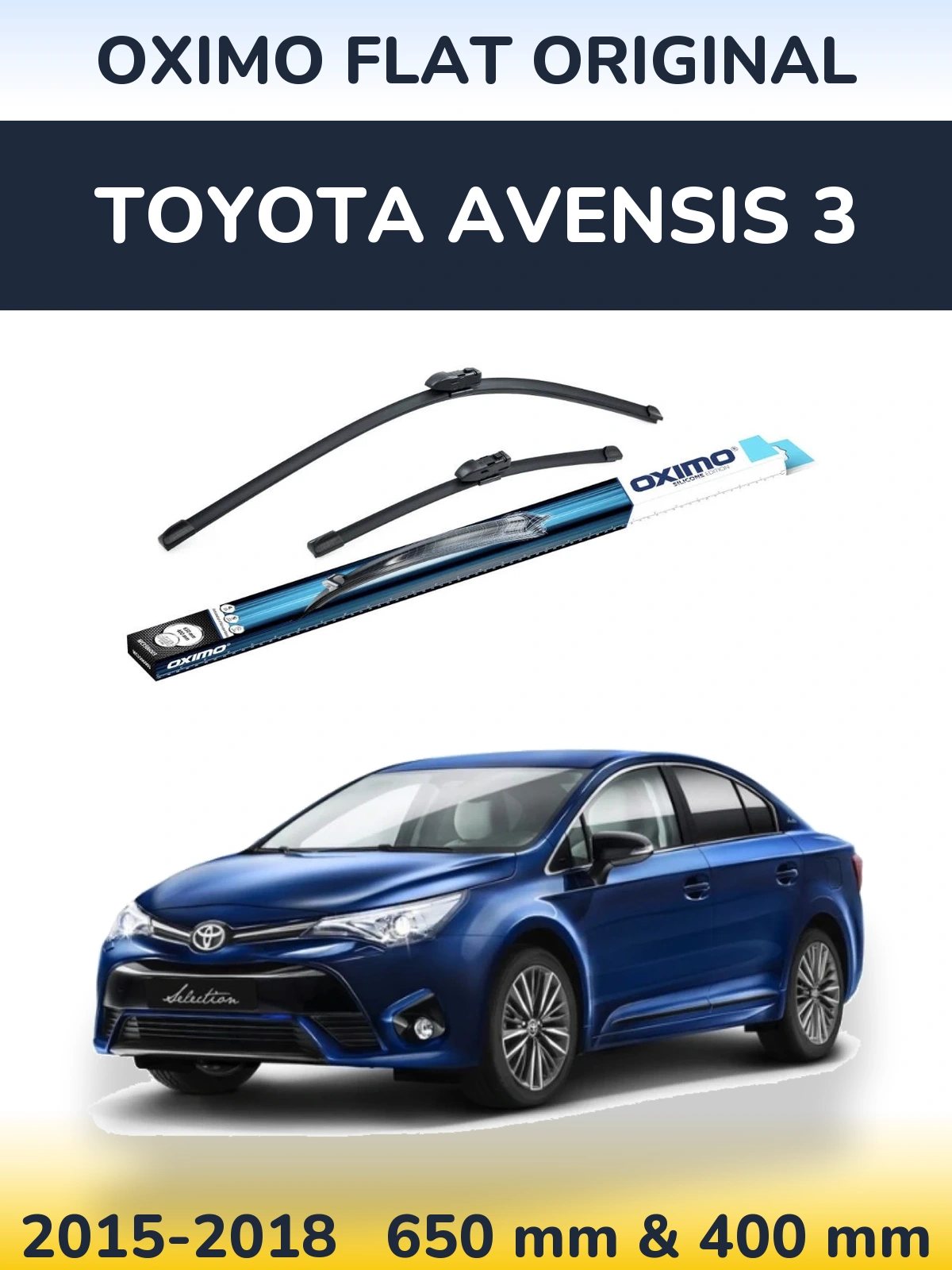 Ștergătoare Oximo Flat Original pentru Toyota Avensis 3