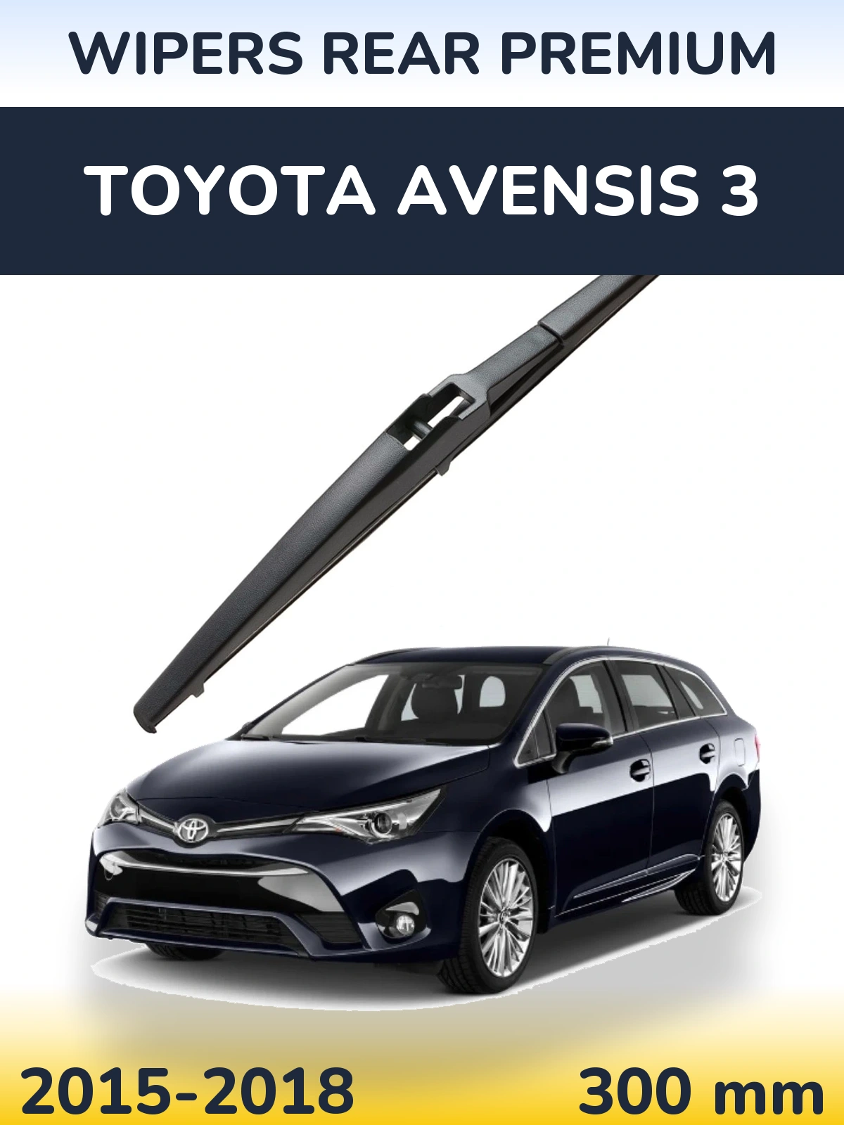 Ștergătoare WIPERS REAR PREMIUM pentru Toyota Avensis 3