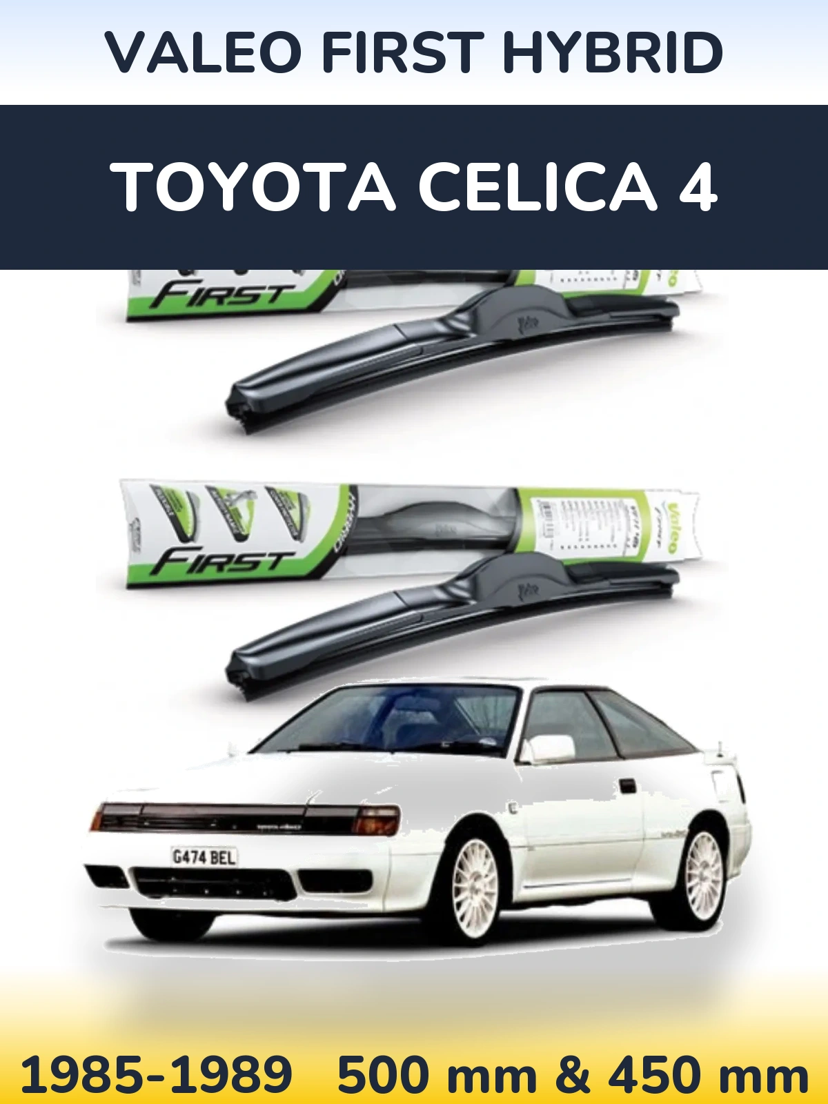 Ștergătoare Valeo First Hybrid pentru Toyota Celica 4