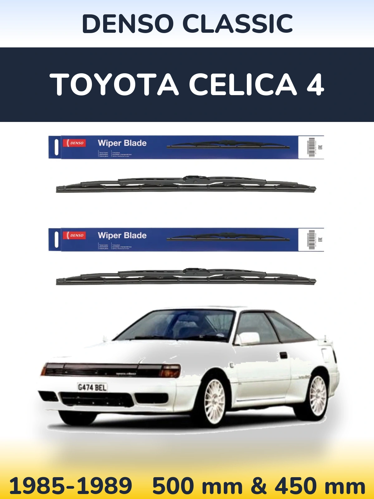 Ștergătoare Denso Classic pentru Toyota Celica 4
