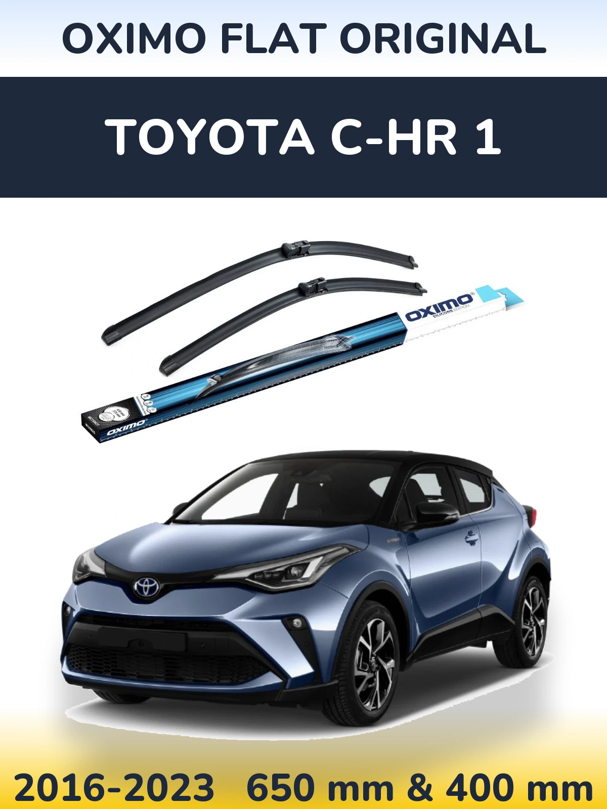 Ștergătoare Oximo Flat Original pentru Toyota C-HR 1