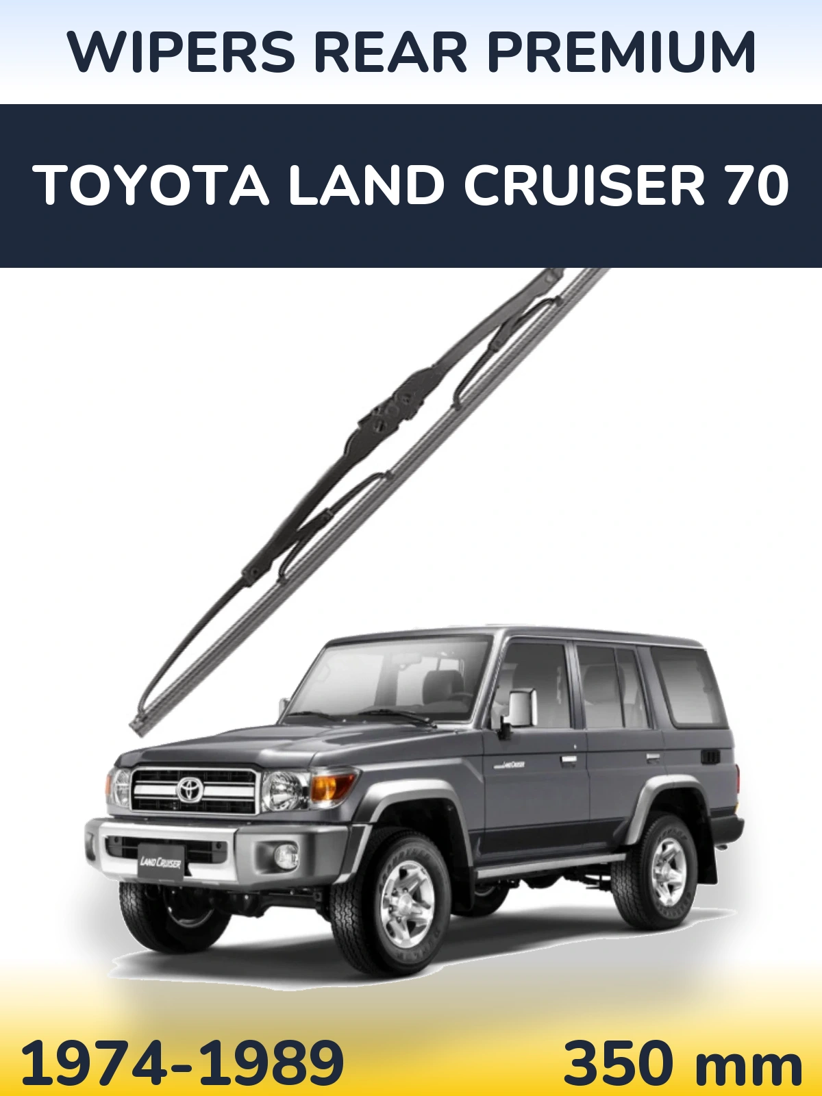 Ștergătoare WIPERS REAR PREMIUM pentru Toyota Land Cruiser 70