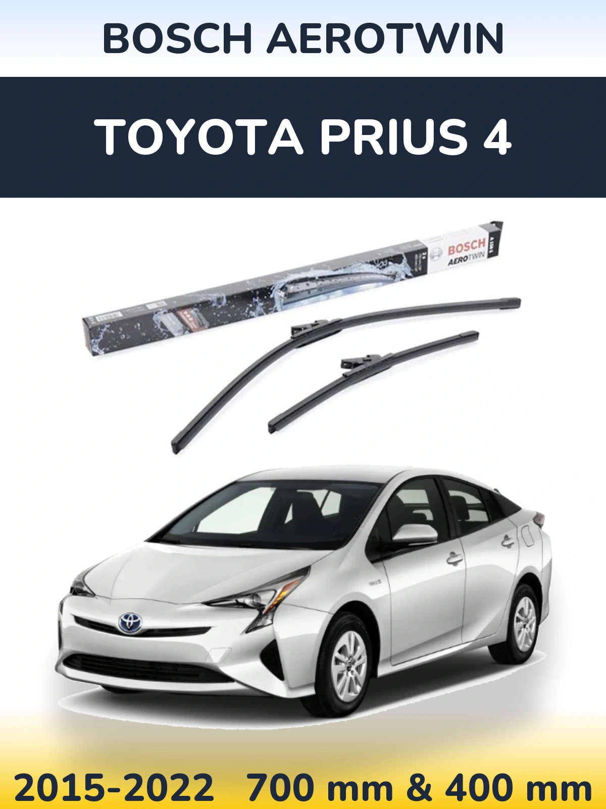 Ștergătoare BOSCH AeroTwin pentru Toyota Prius 4