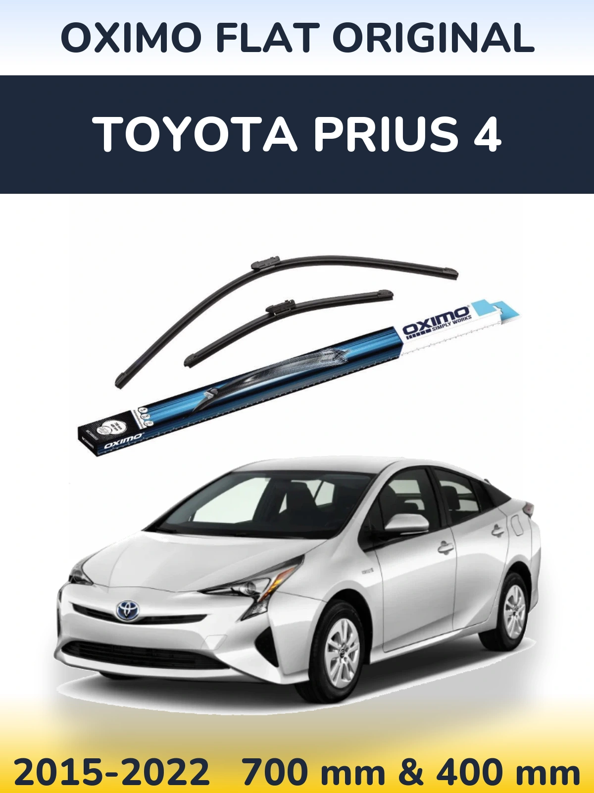 Ștergătoare Oximo Flat Original pentru Toyota Prius 4