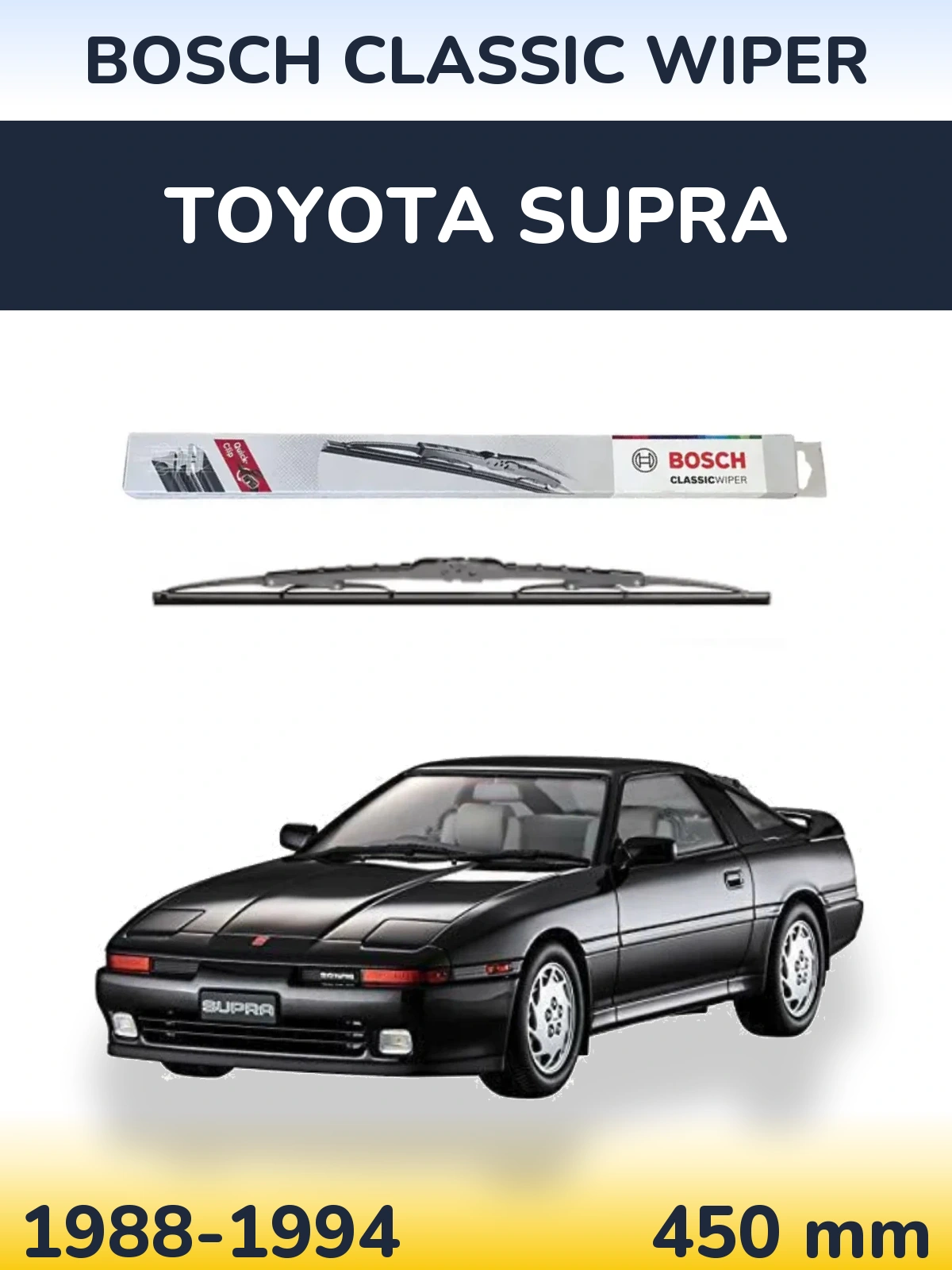 Ștergătoare BOSCH Classic Wiper pentru Toyota Supra
