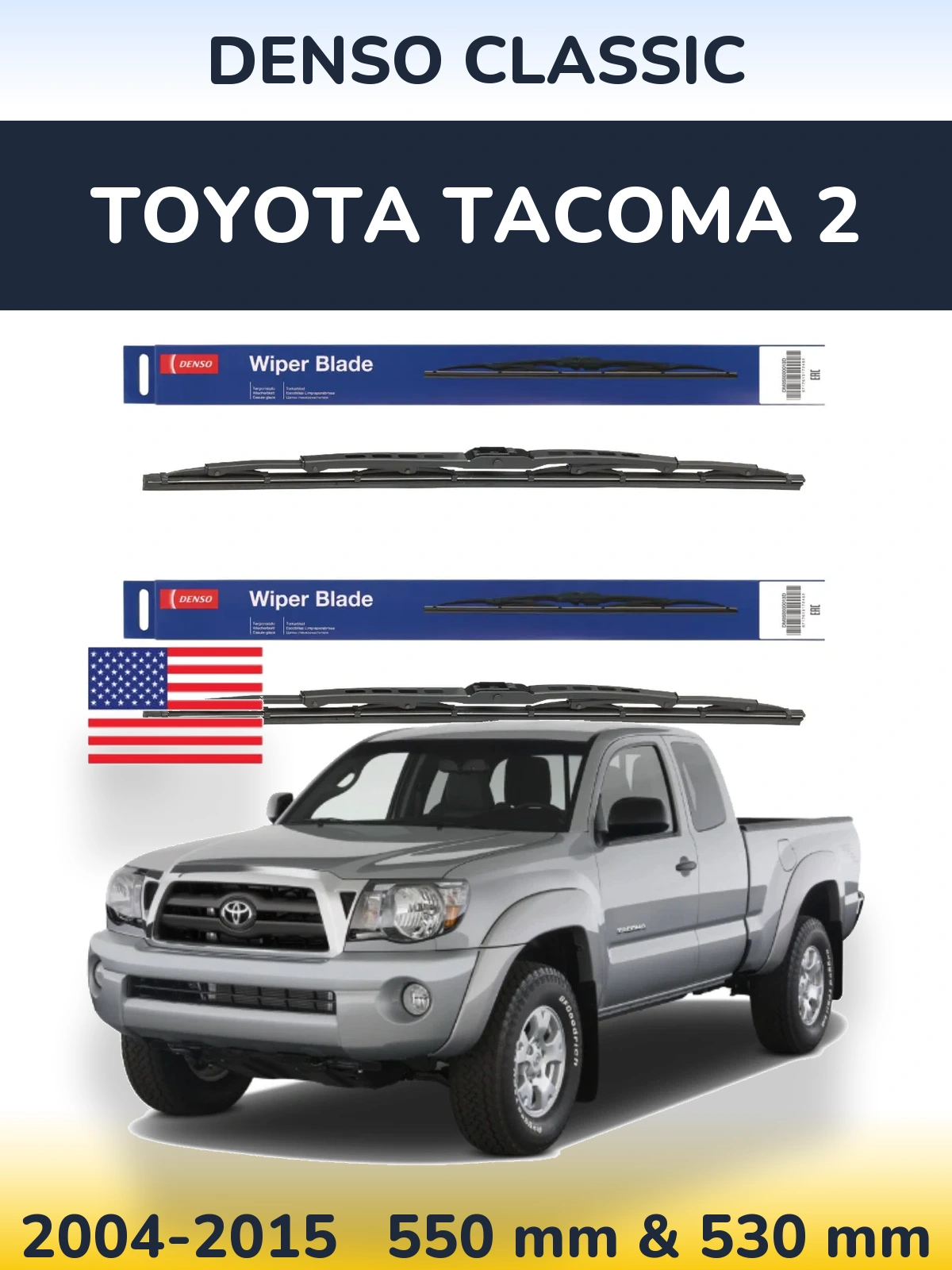 Ștergătoare Denso Classic pentru Toyota Tacoma 2