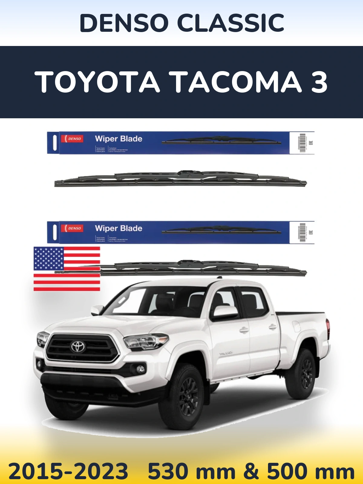 Ștergătoare Denso Classic pentru Toyota Tacoma 3