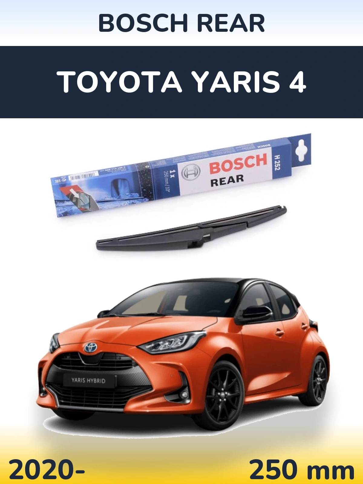 Ștergătoare BOSCH Rear pentru Toyota Yaris 4