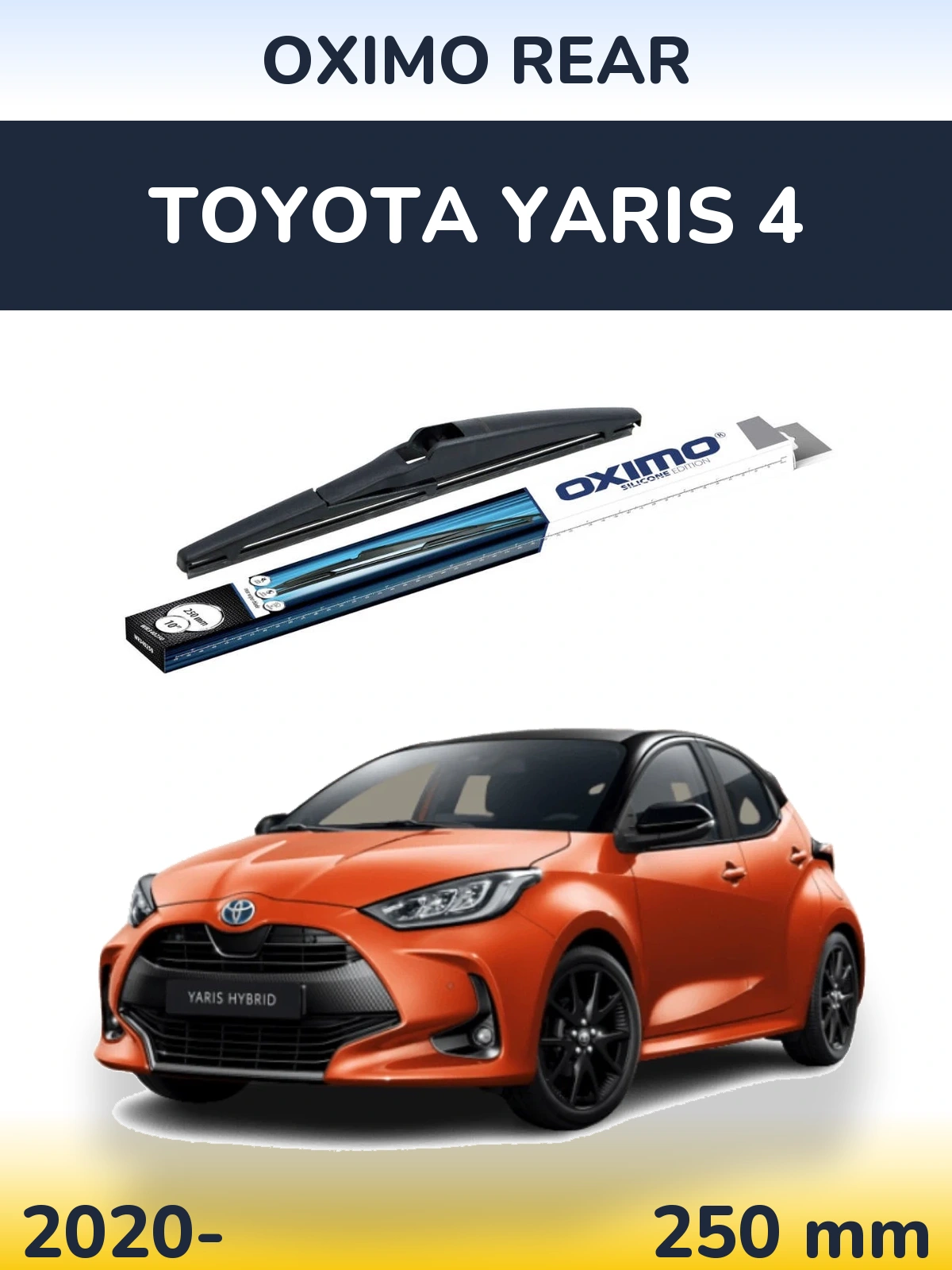 Ștergătoare Oximo Rear pentru Toyota Yaris 4