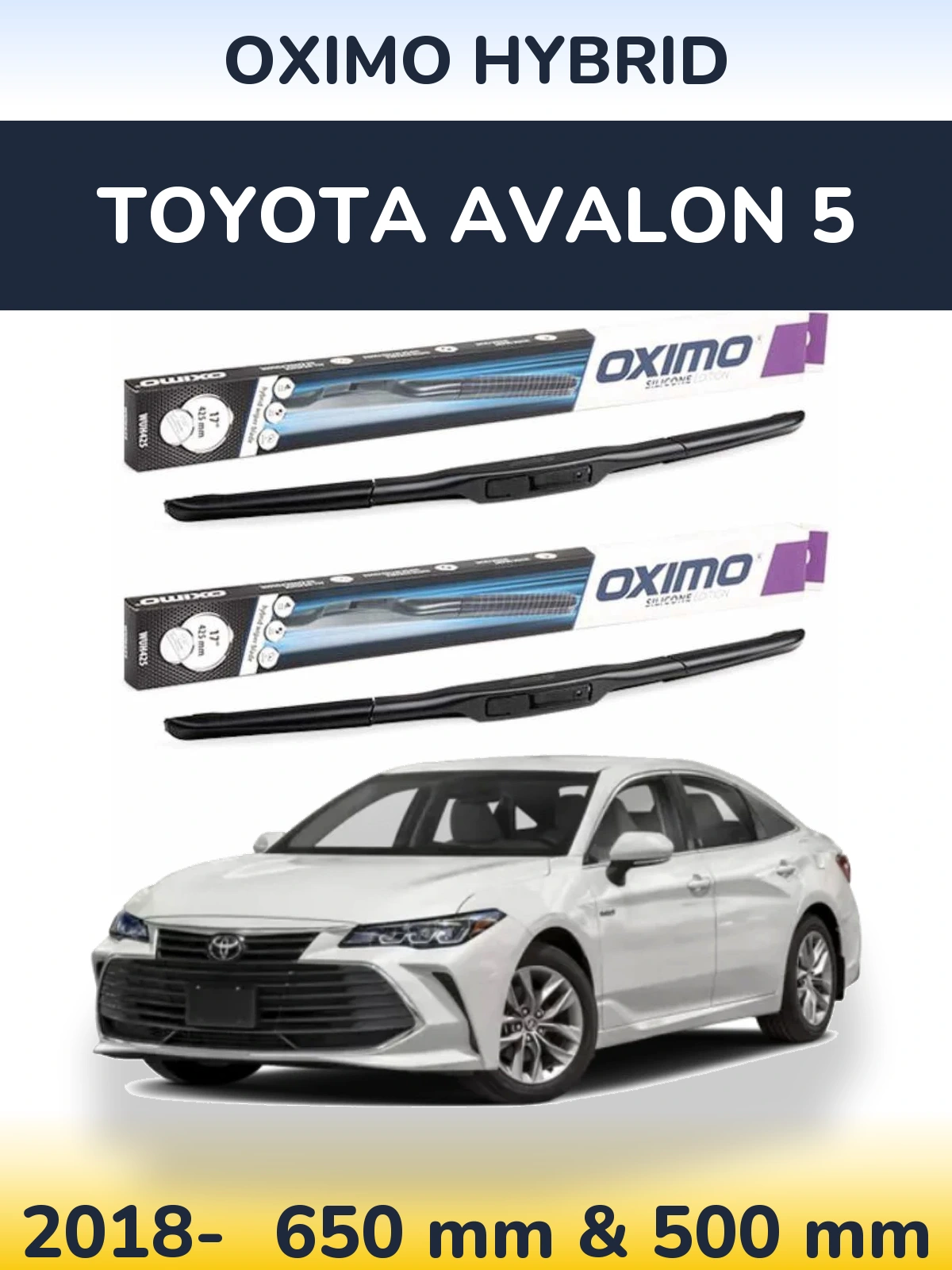 Ștergătoare Oximo Hybrid pentru Toyota Avalon 5