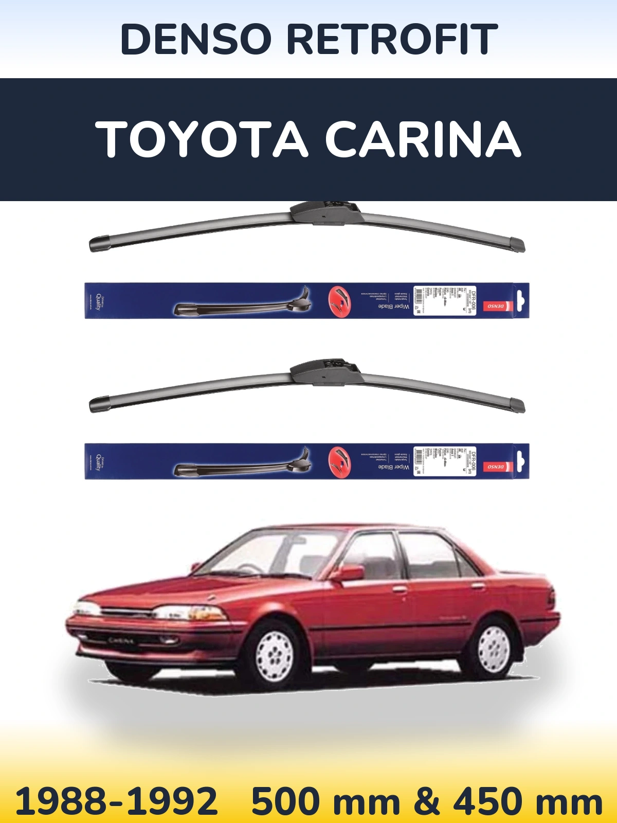 Ștergătoare Denso Retrofit pentru Toyota Carina