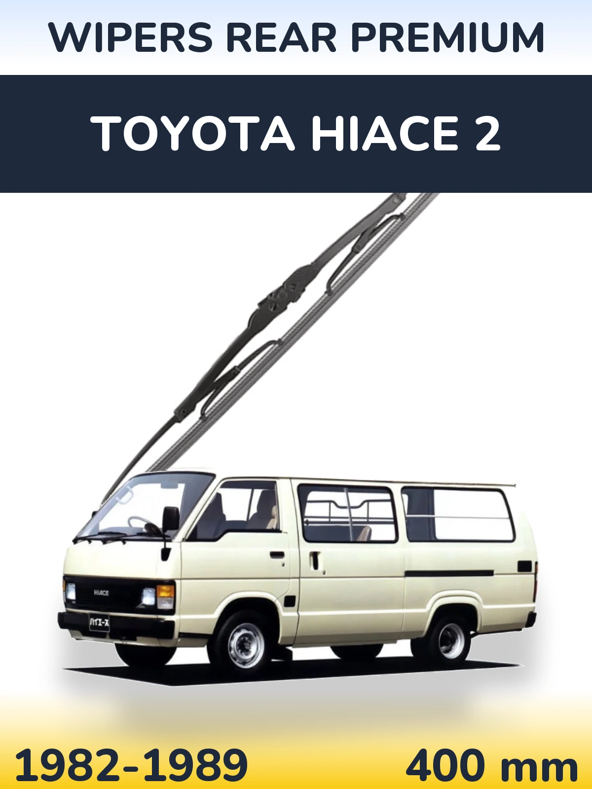 Ștergătoare WIPERS REAR PREMIUM pentru Toyota Hiace 2