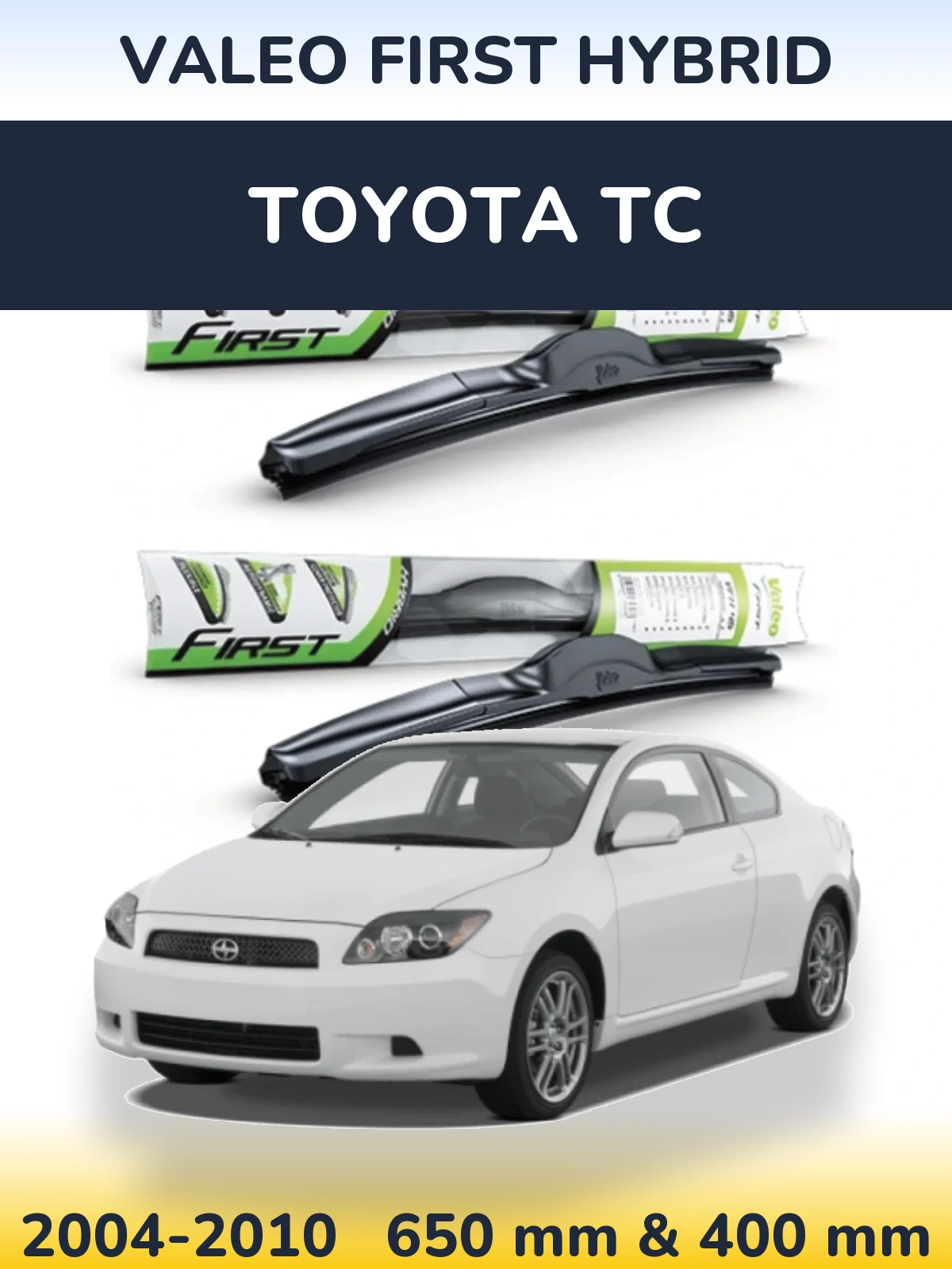 Ștergătoare Valeo First Hybrid pentru Toyota tC