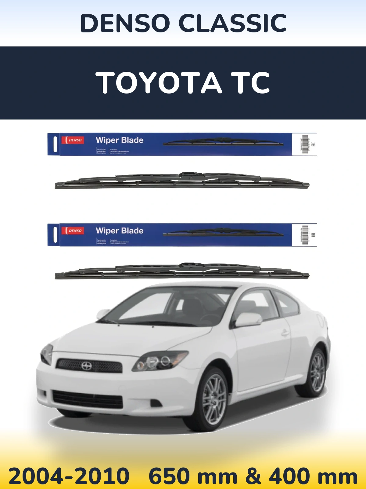 Ștergătoare Denso Classic pentru Toyota tC