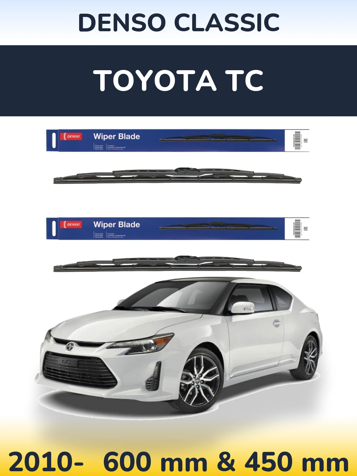 Ștergătoare Denso Classic pentru Toyota tC