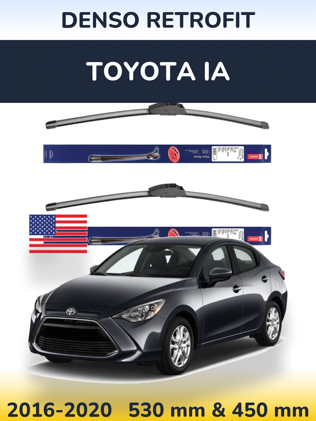 Ștergătoare Denso Retrofit pentru Toyota iA
