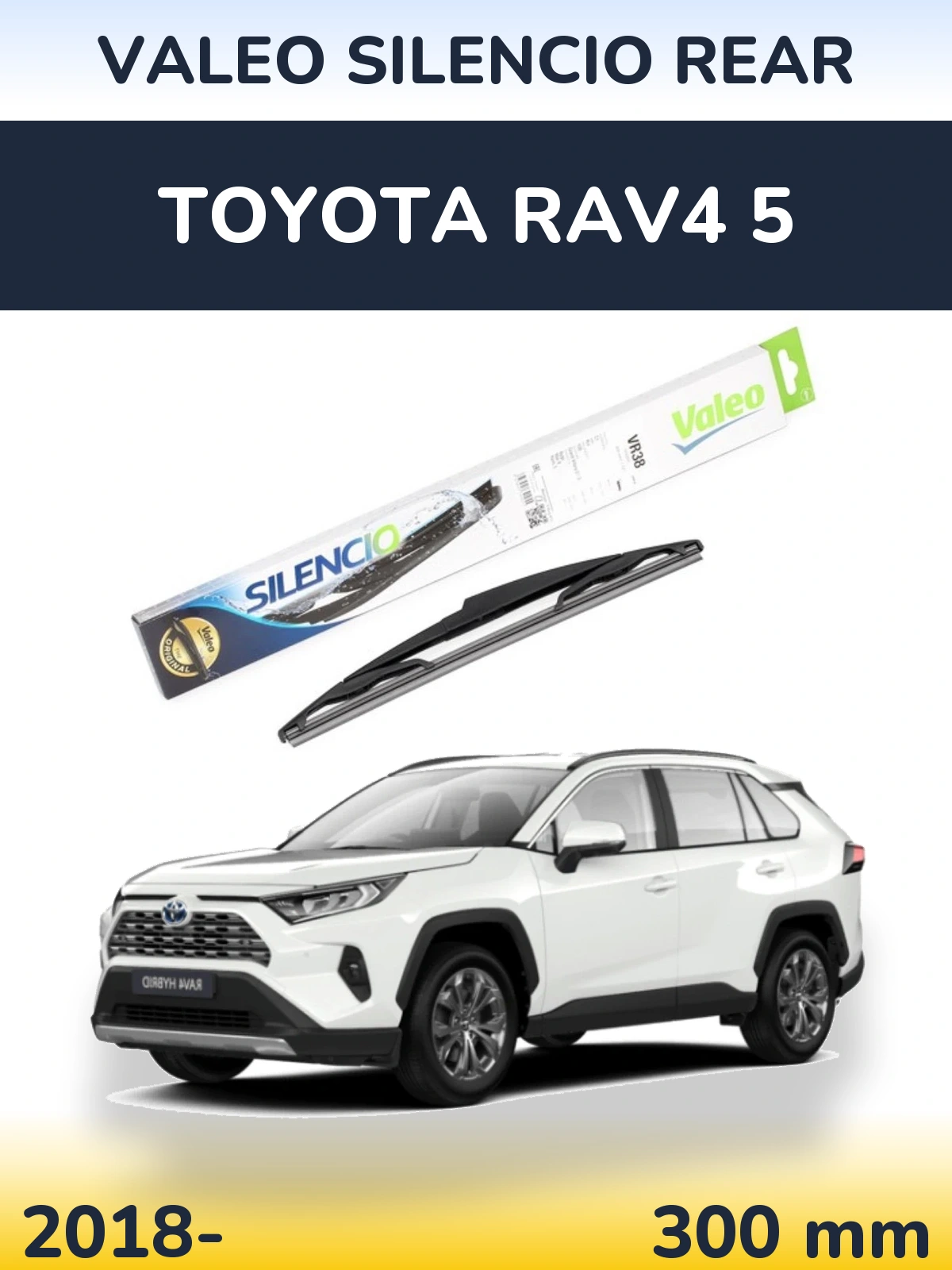 Ștergătoare Valeo Silencio Rear pentru Toyota RAV4 5