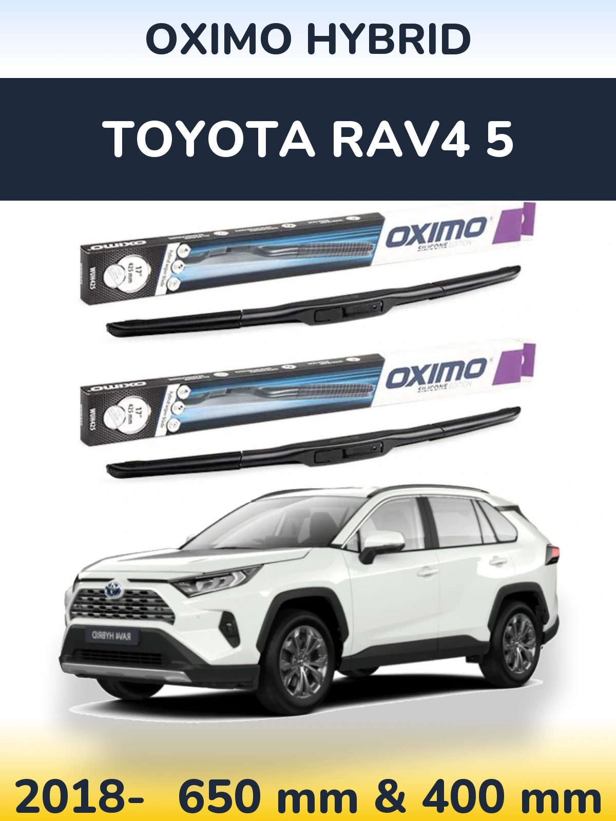Ștergătoare Oximo Hybrid pentru Toyota RAV4 5