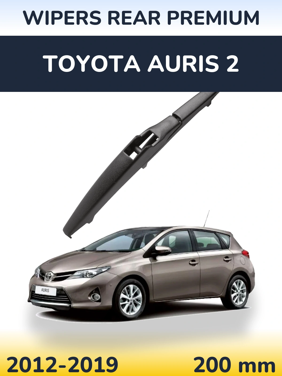 Ștergătoare WIPERS REAR PREMIUM pentru Toyota Auris 2