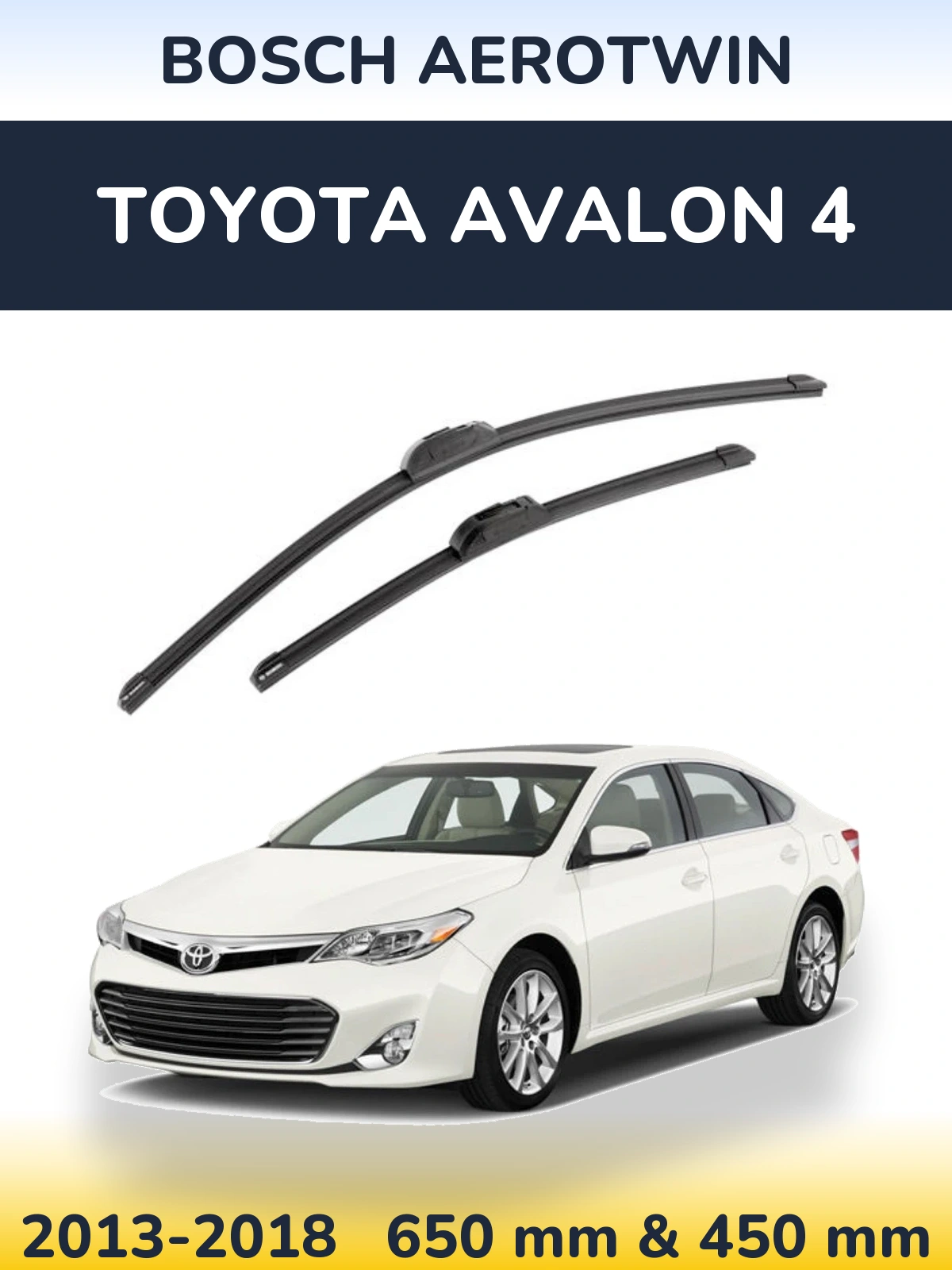 Ștergătoare BOSCH AeroTwin pentru Toyota Avalon 4