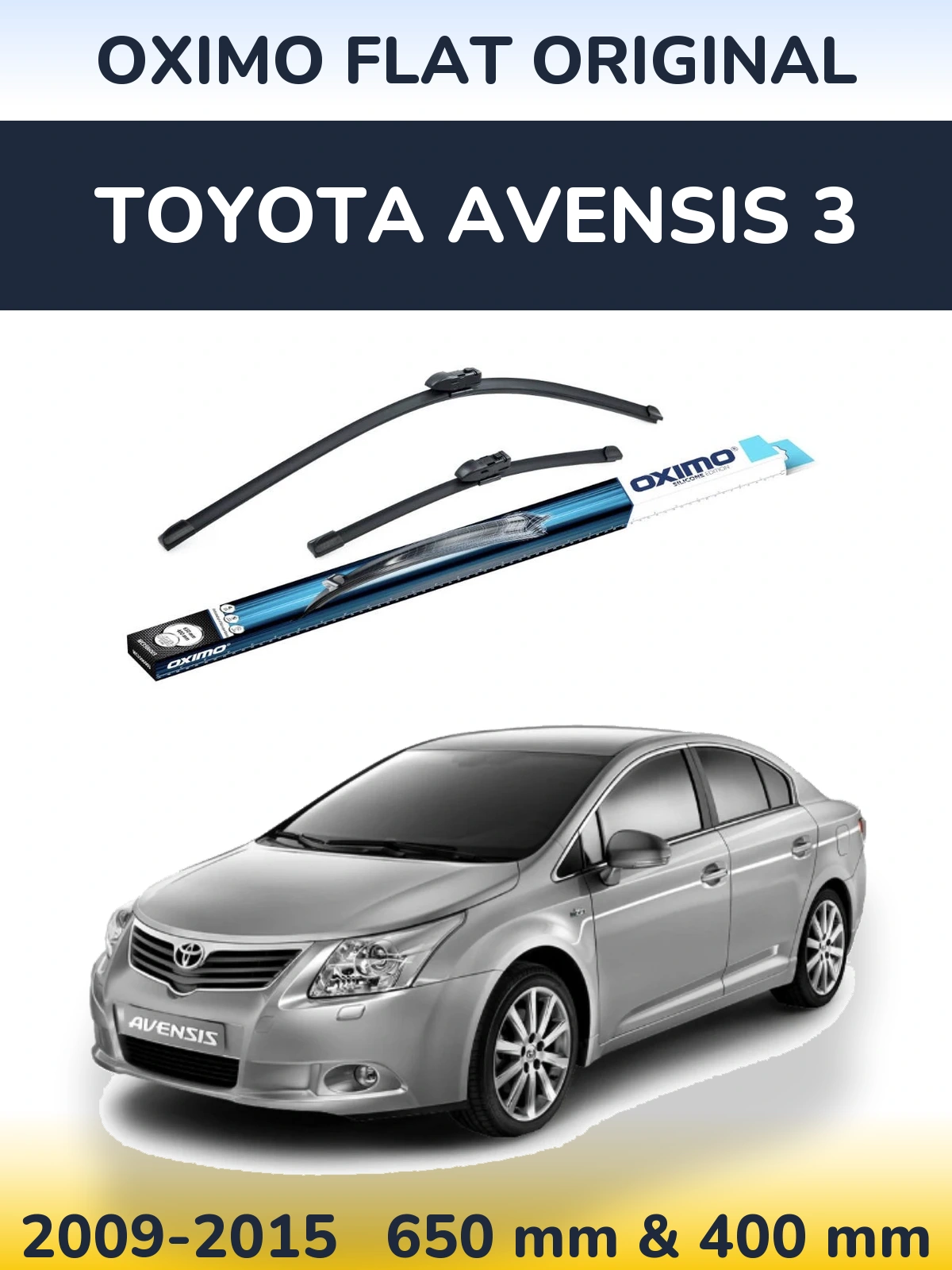 Ștergătoare Oximo Flat Original pentru Toyota Avensis 3