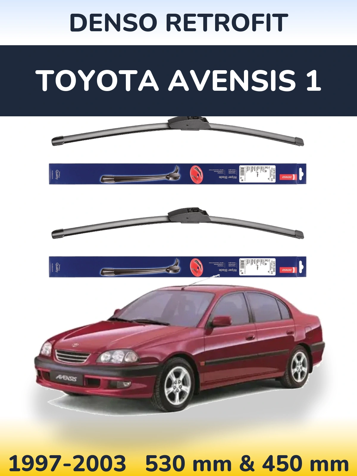 Ștergătoare Denso Retrofit pentru Toyota Avensis 1