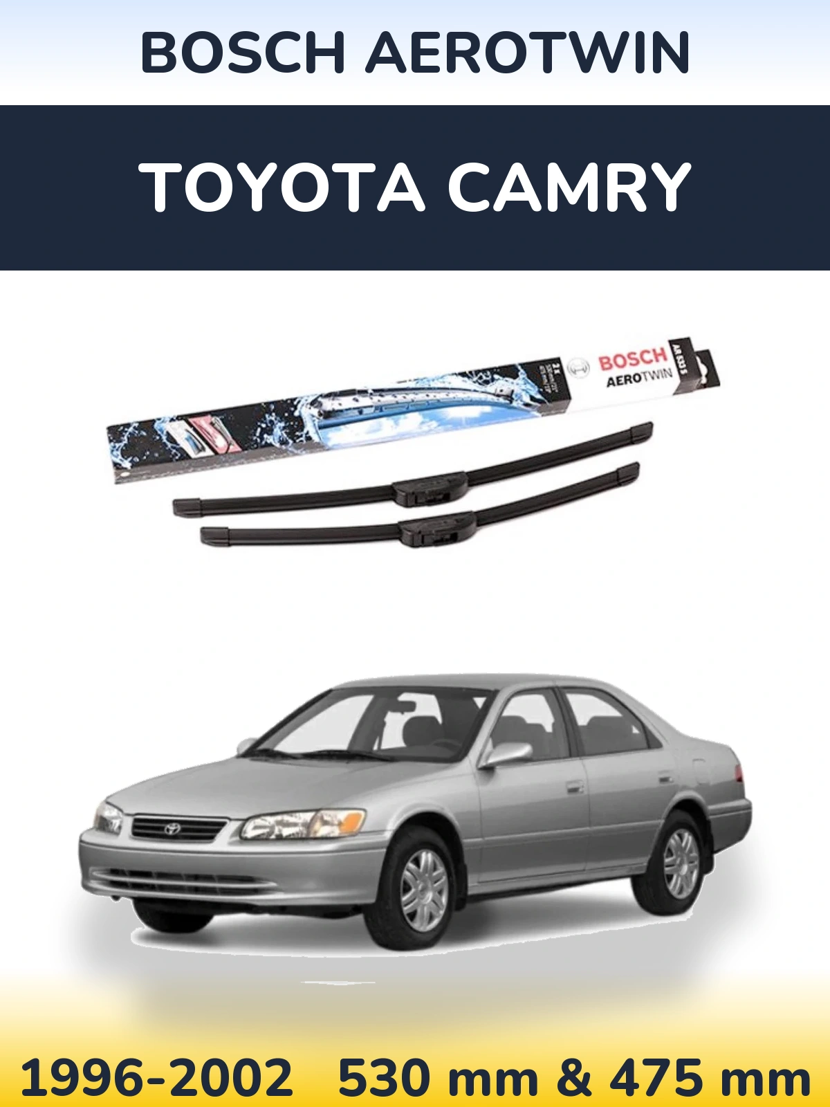 Ștergătoare BOSCH AeroTwin pentru Toyota Camry