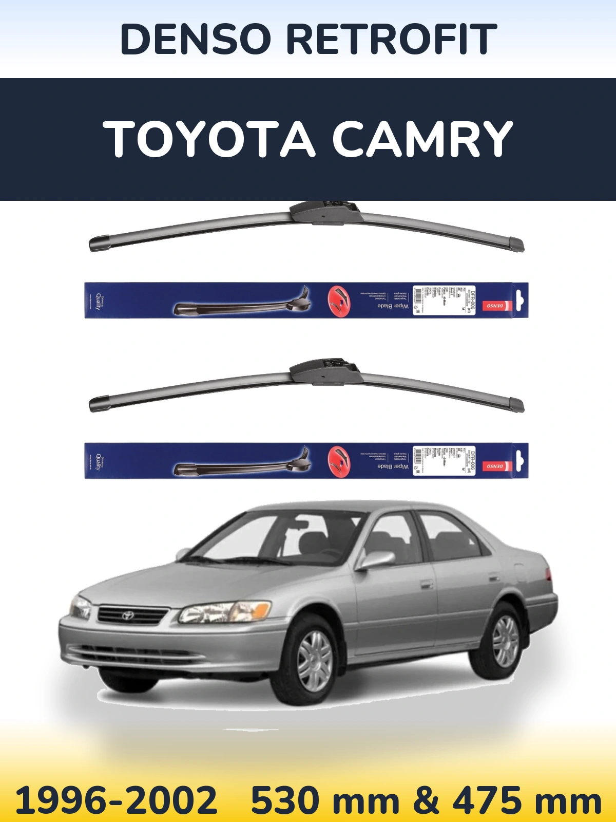 Ștergătoare Denso Retrofit pentru Toyota Camry